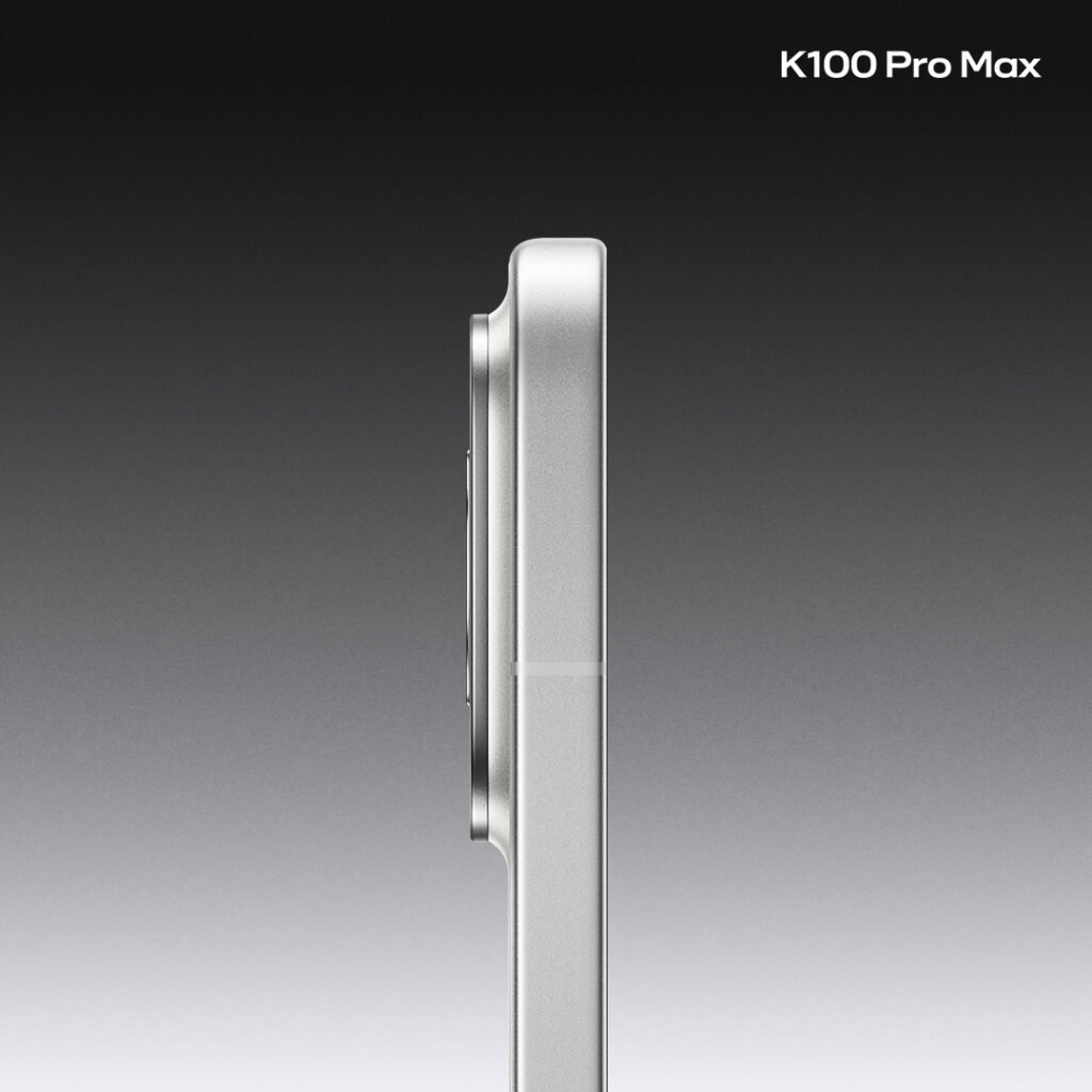Redmi K100 Pro Max Debuts Flowing Gold White Colorway with Premium Full-Metal Build