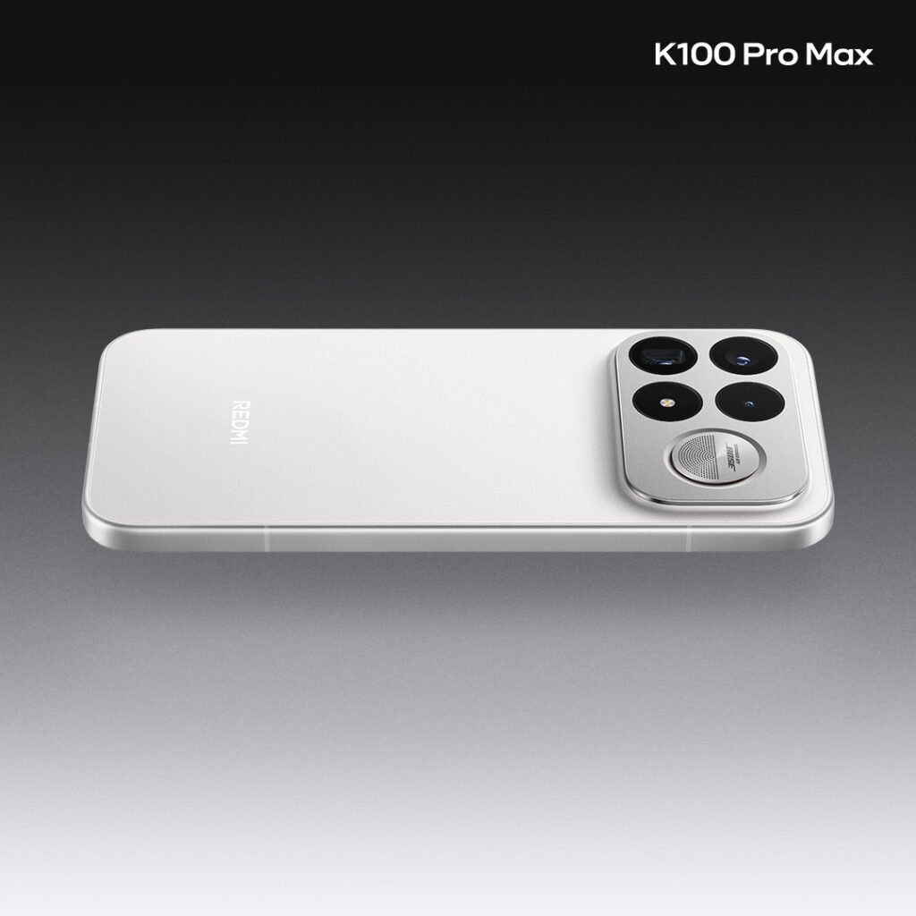 Redmi K100 Pro Max Debuts Flowing Gold White Colorway with Premium Full-Metal Build