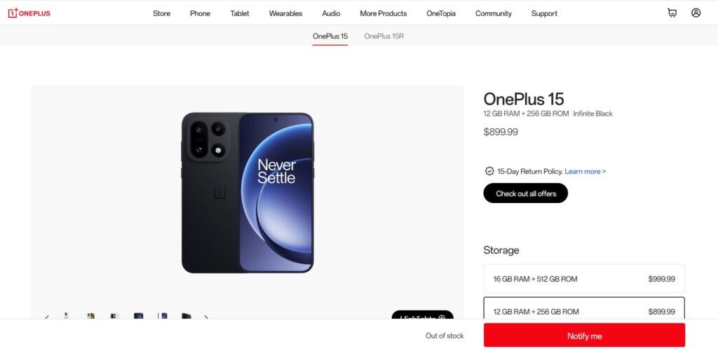 OnePlus Fully Pulls Out of North America: Official Stores Stock Out as Global Brand Restructure Takes Effect
